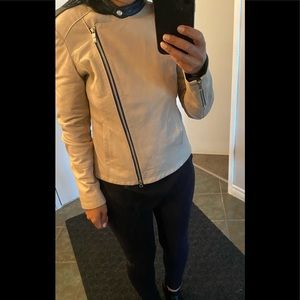 Armani Jeans real leather jacket